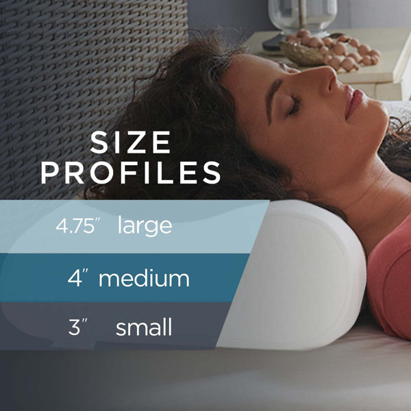 Extra firm outlet contour pillow